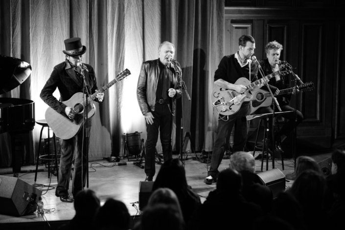 Denis Bortek, Jean-Pierre Kalfon, Hugo Indiveri et Kristof Kbye