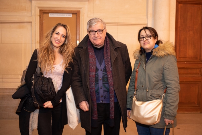 Mélodie Quercron, poète, Jean-Marc Muller et Lynda Aït Bachir, Déléguée générale