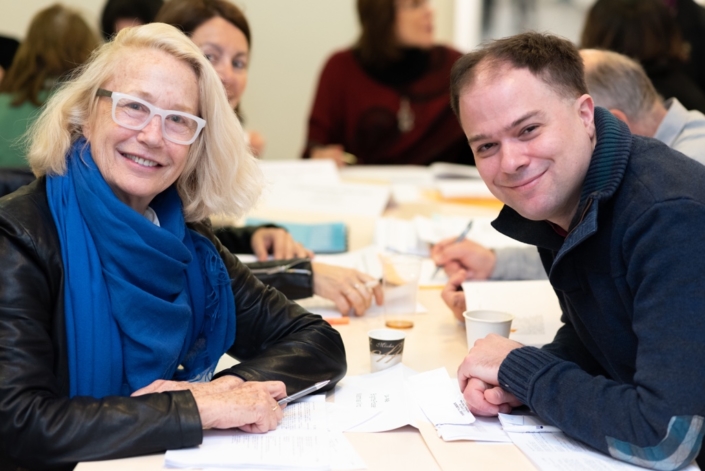 Brigitte Fossey, Matthias Vincenot Brigitte Fossey, Matthias Vincenot