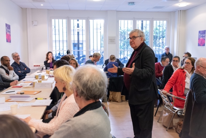 Jean-Marc Muller procède au tour de table Jean-Marc Muller procède au tour de table
