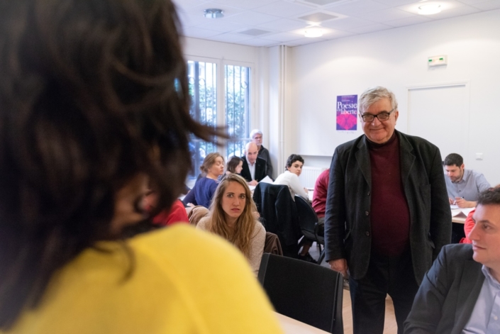 Jean-Marc Muller procède au tour de table Jean-Marc Muller procède au tour de table