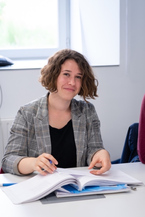 Marine Laffort, Première Littéraire, Institution du Sacré Coeur - La Ville du Bois (91).