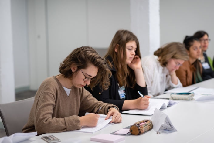les lauréates Claire Kozlow et Louise Chollet