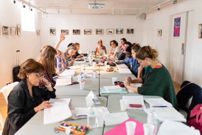 jour 5 à l'Espace Andrée Chedid à Issy-les-Moulineaux