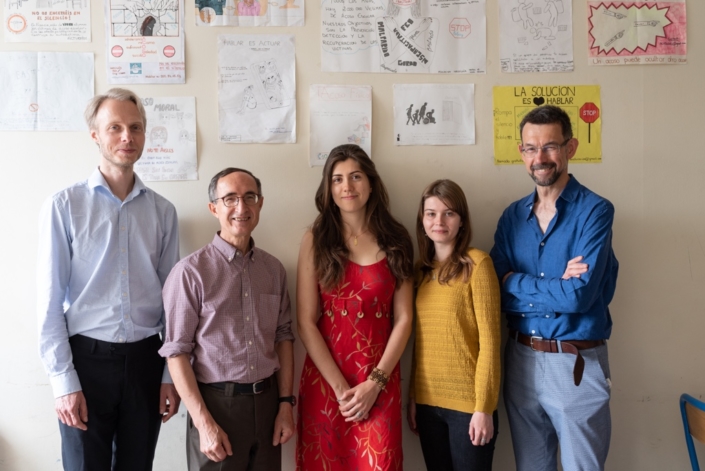 Le Jury Espéranto : Jesper Jacobsen, Gilles Tabard Président délégué, Alizée Ville, Eva Pechova et Istvan Ertl