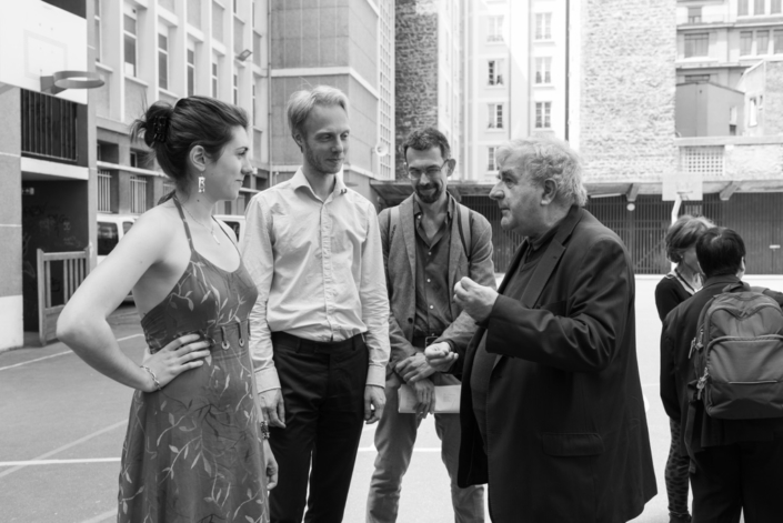 Alizée Ville, Jesper Jacobsen, Istvan Ertl et Jean-Marc Muller