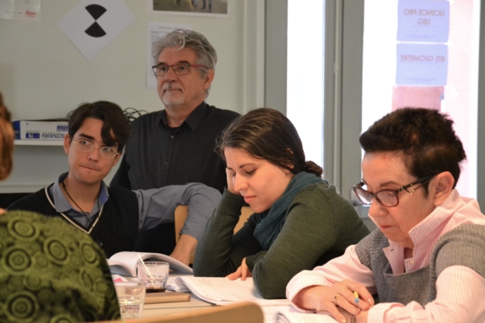 Carlos, Guy Féret, Adeline Baldacchino et Nicole Simonet
