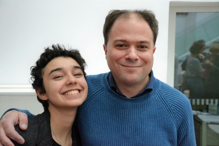 Jenna Boulmedaïs et Matthias Vincenot