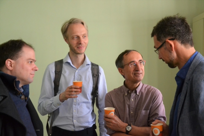 Matthias Vincenot, Jesper Jacobsen, Gilles Tabard et Istvan Ertl