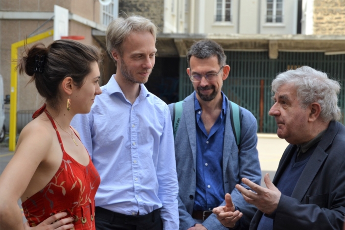 Jean-Marc Muller et des membres du Jury Espéranto