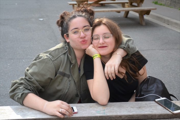 Joséphine Millet et Mélis Carrat