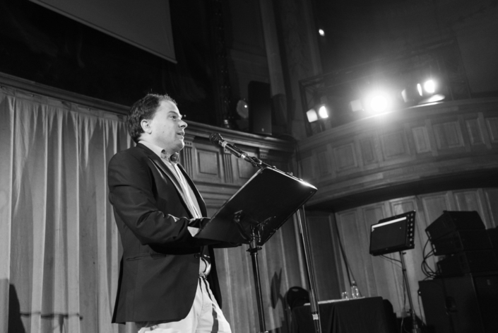 Matthias Vincenot, organisateur de la soirée