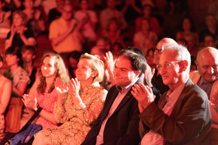 Julie Biet, Florence Berthout, Matthias Vincenot et Pierre Brunel