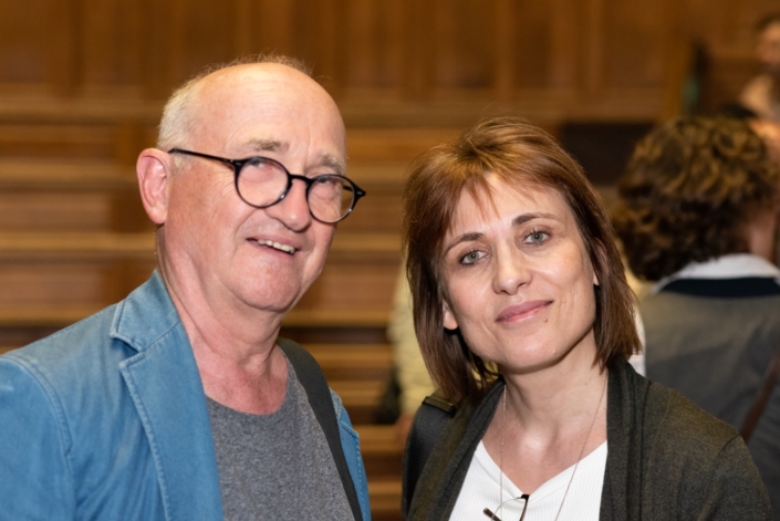 Laurence Bouvet et André Prodhomme, Président du Jury 2013