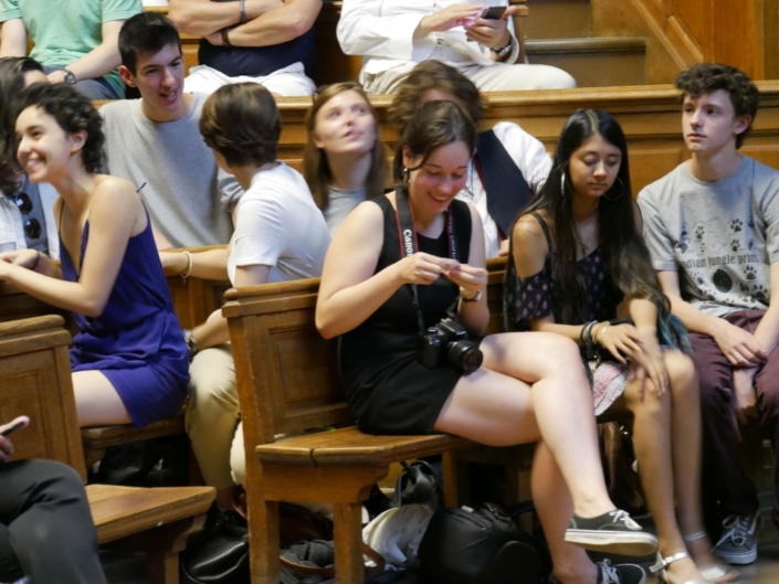Echanges entre lauréats 2019 et membres du Jury