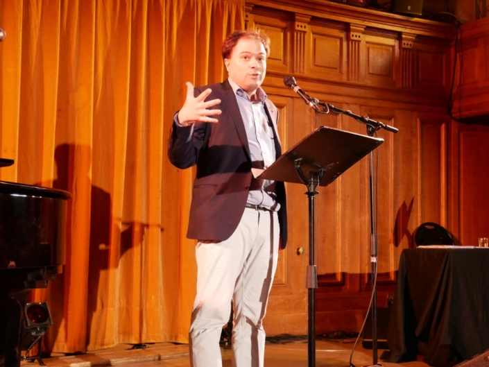 Matthias Vincenot, organisateur de la soirée