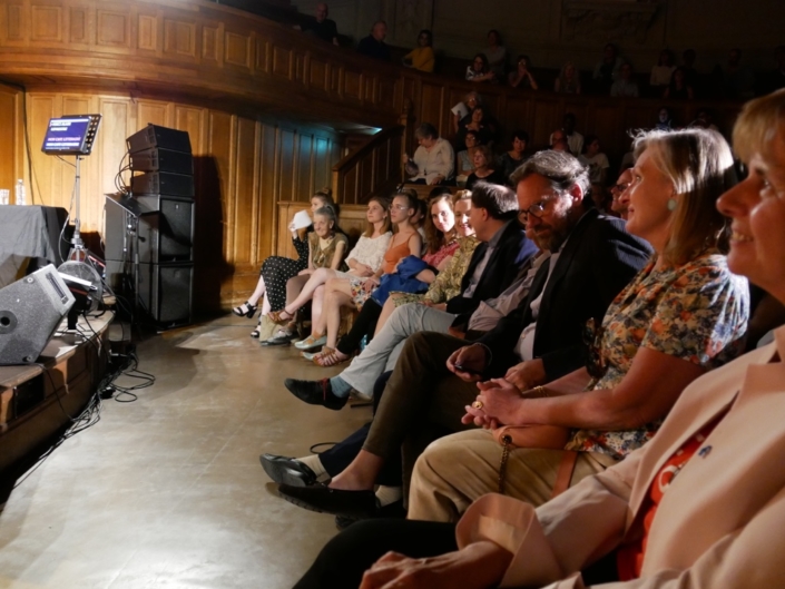 Jeudi 4 juillet 2019, Hervé Vilard à la Sorbonne