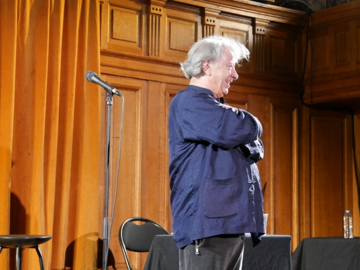 Jeudi 4 juillet 2019, Hervé Vilard à la Sorbonne