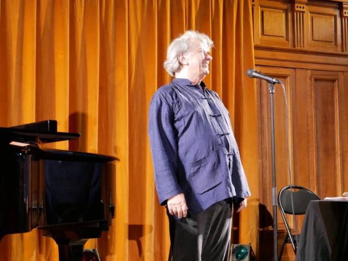 Jeudi 4 juillet 2019, Hervé Vilard à la Sorbonne