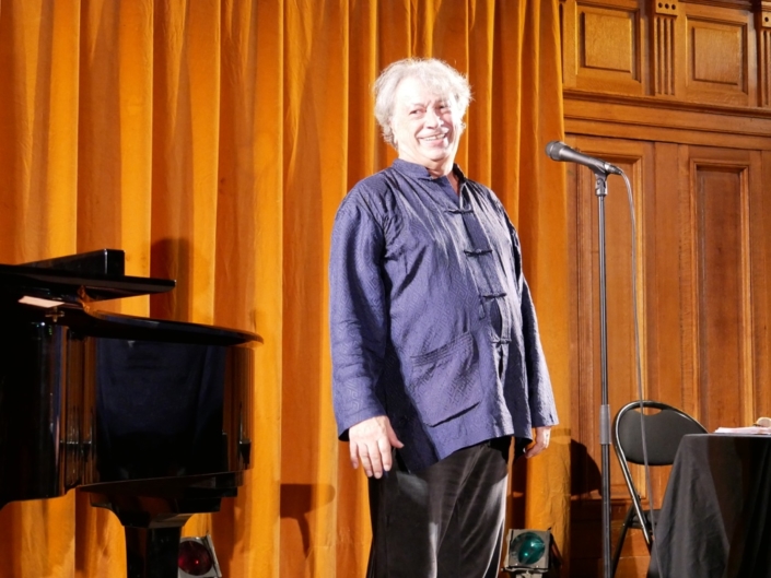 Jeudi 4 juillet 2019, Hervé Vilard à la Sorbonne