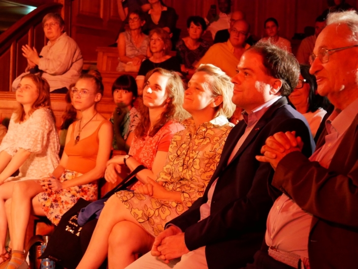 Jeudi 4 juillet 2019, Hervé Vilard à la Sorbonne