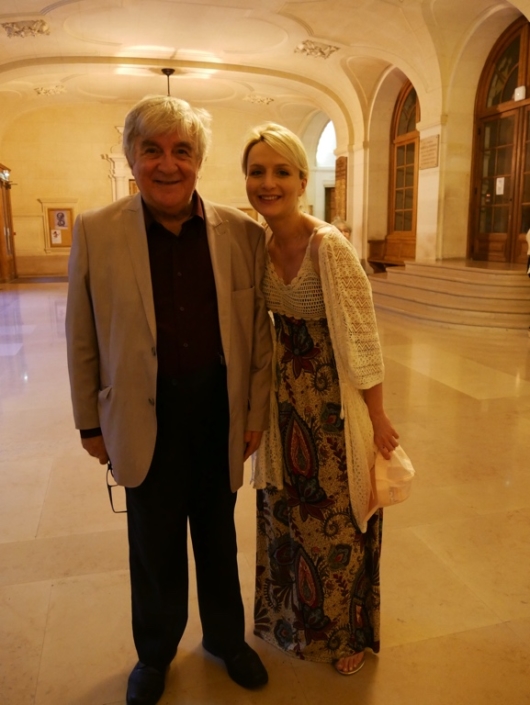 Jean-Marc Muller et Lison Mezzina, membre du Pré-jury