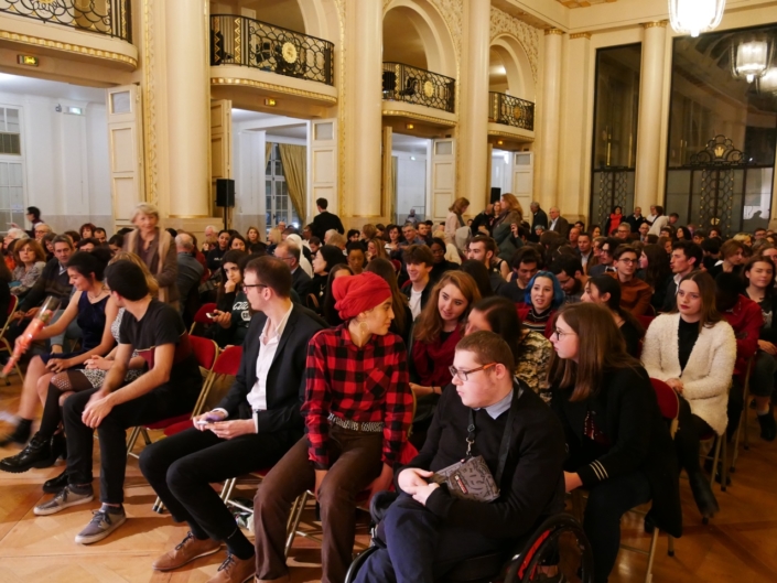 Samedi 23 novembre 2019 à la Mairie du 5ème, côté lauréats