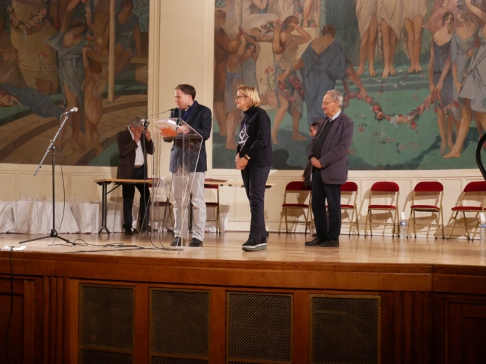 Matthias Vincenot, Florence Berthout et Pierre Brunel