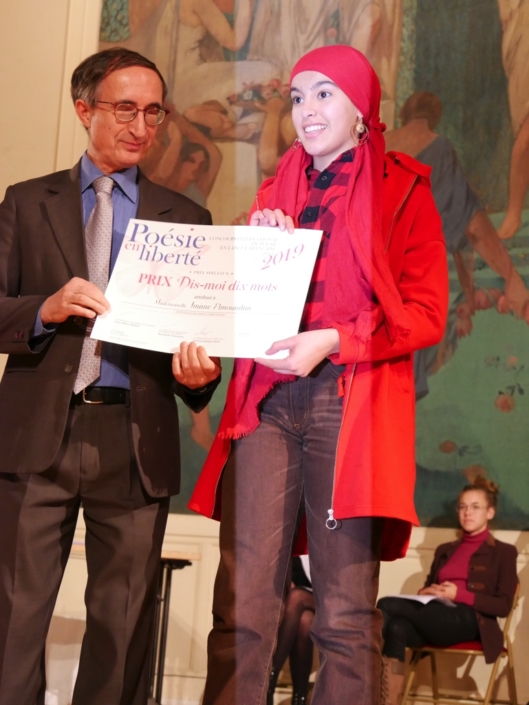 Gilles Tabard, Président délégué et Imane Elmouadan