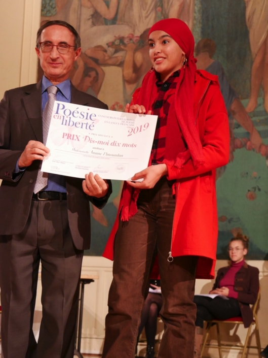 Gilles Tabard, Président délégué et Imane Elmouadan