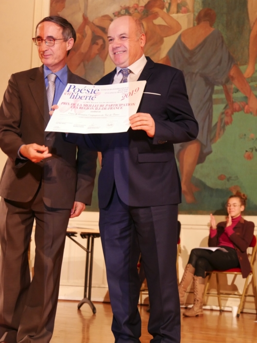 Gilles Tabard, Président délégué et Auguste Nogueira, Directeur adjoint des Compagnons du