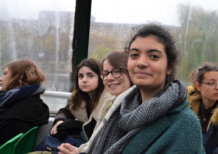 Bleuenn Gacel, Aliénor Cornudet et Selma Bendada