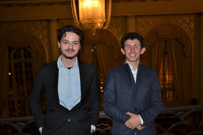 Yanni Khalfoune d'Alger et Ghjuvan Francescu Luciani de Corte