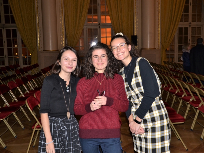 Agathe Vermot-Desroches et Eline Convert et Jeanne Roux