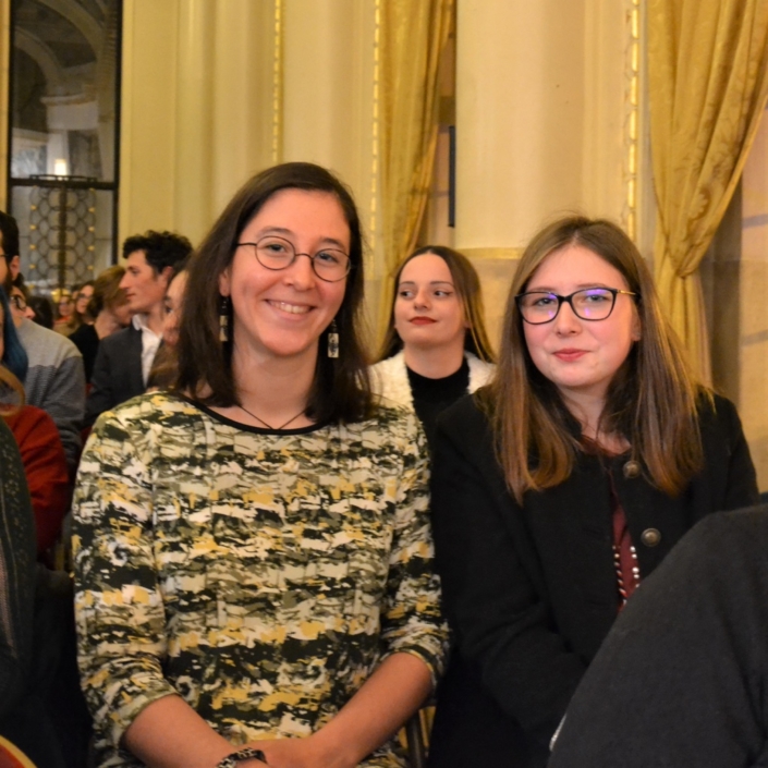 Les lauréates de l'enseignement agricole, Cécile Cantat et Axelle Ferard