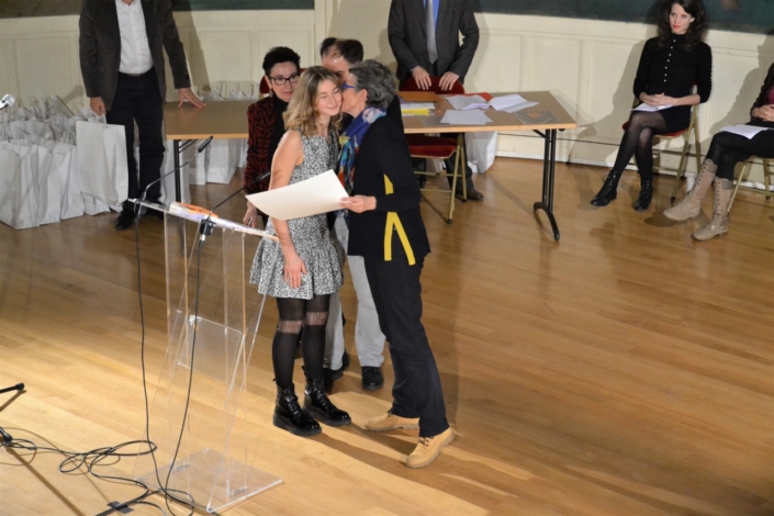 Ilayda Hasipoğlu et Laurence Dumont , Députée du Calvados, membre du Bureau de l’Assemblée Nationale, membre de l’UIP vice-Présidente du groupe du groupe d'amitié France-Turquie de l’Assemblée Nationale, membre du CH