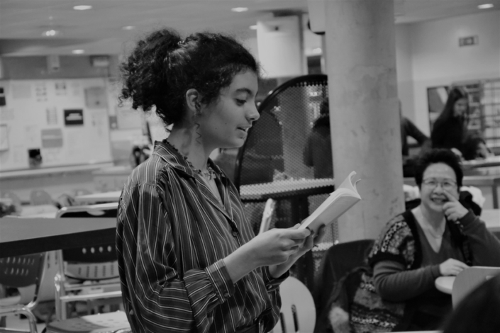 Selma Bendada sous le regard de Yen Kuan