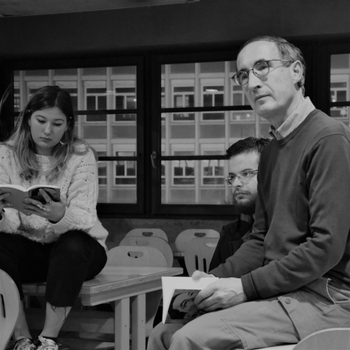 Aglaée Collin, Miguel Rocha Bento et Gilles Tabard
