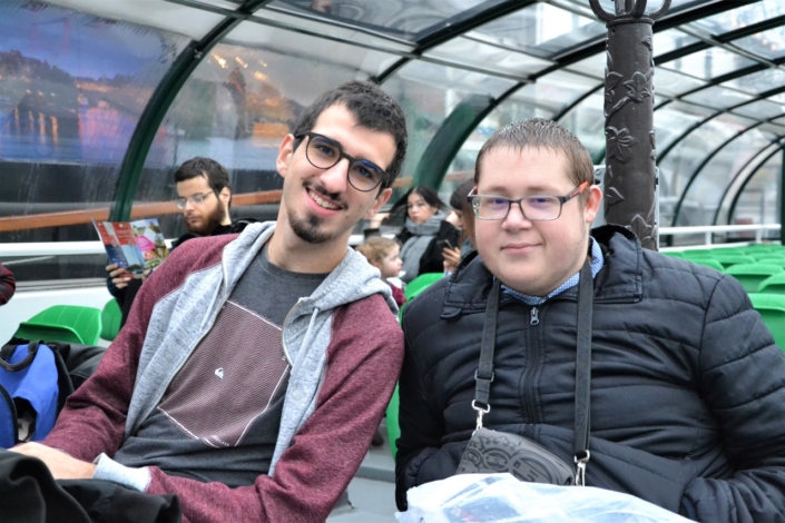 Corentin Dufourg et Nicolas Golliot