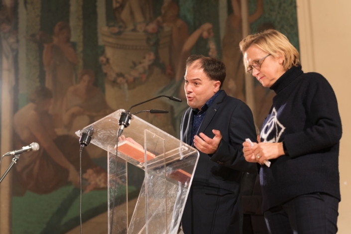 Matthias Vincenot et Florence Berthout, Maire du 5ème