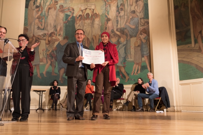 Gilles Tabard, Président délégué et Imane Elmouadan
