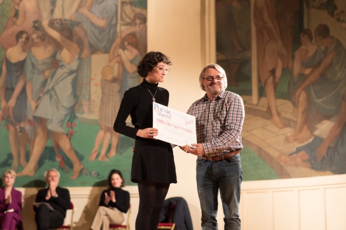Elena Cisternas et Olivier Jacquet, Responsable technique du Service Culturel de Sorbonne Université