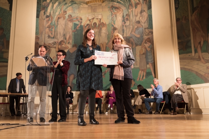 Niamh Fontaine et Danièle Levinas, Poète et Professeure de musicologie à Sorbonne université