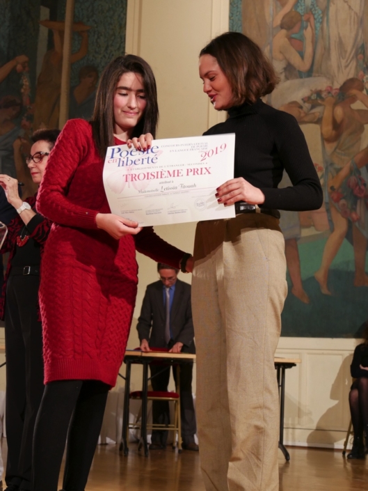 Letissia Titouah et Clémence Boisnard, comédienne