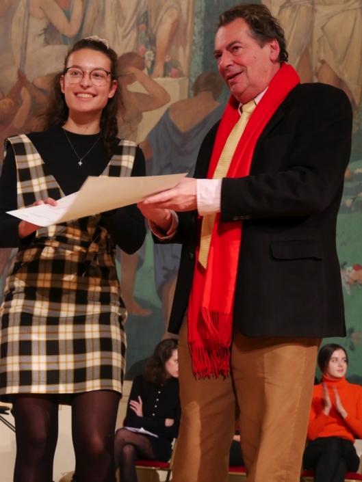 Jeanne Roux et Jean-Marc Ferry, Professeur à l’Université de Nantes, membre du CH