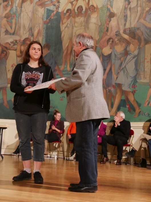 Aurore Cuguen et Francis Piazza, Trésorier de Poésie en liberté