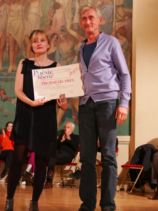 Lison Danel et Pierre Aussedat, comédien