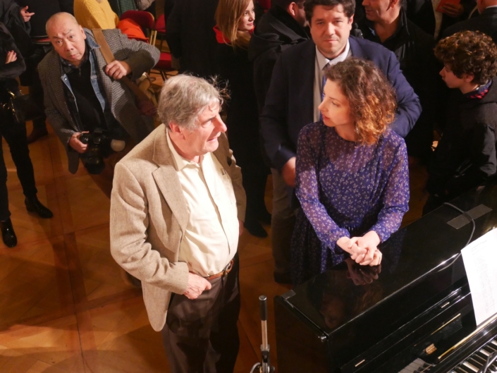 Bernard Menez, Maïa Brami, Foc Kan et Charles-Jacques Martinetti