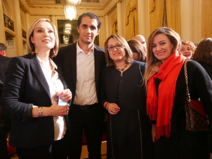Louisa Nadour, Zakaria Megghni, Lynda Aït-Bachir et Eliane Ghanem Chebel