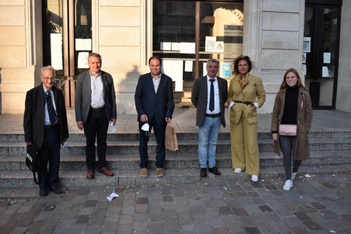 Mairie du 15ème, Pierre Brunel, Francis Comby, Matthias Vincenot, Frédéric Jacquot, Viktor Lazlo et Maïra Schmitt